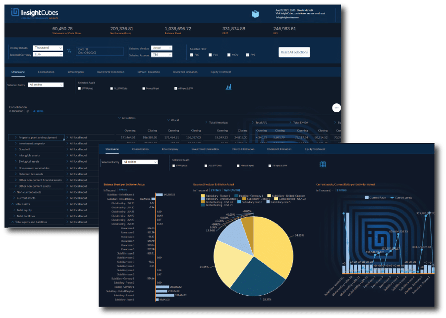 InsightCubes SAP Analytics Designer Standalone analytics application