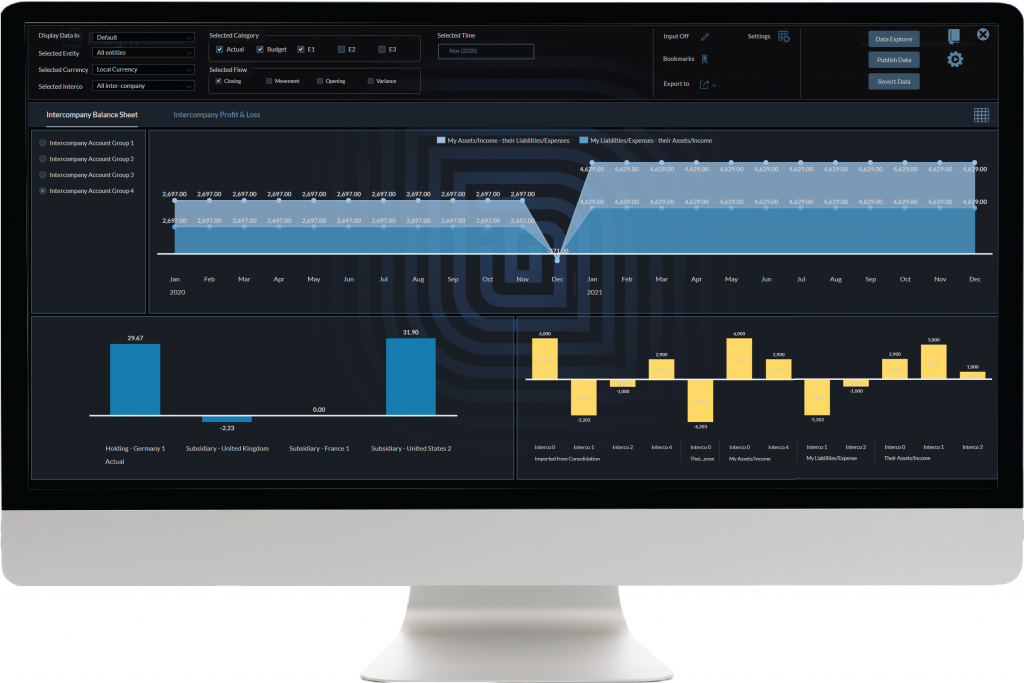 InsightCubes SAP Analytics Designer Intercompany Matching model