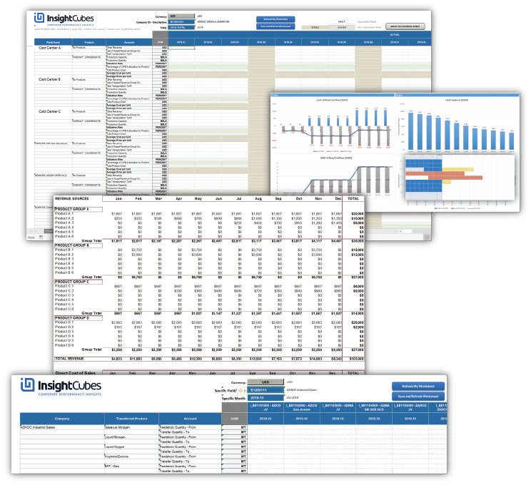 InsightCubes SAP Analytics Designer Revenue planning